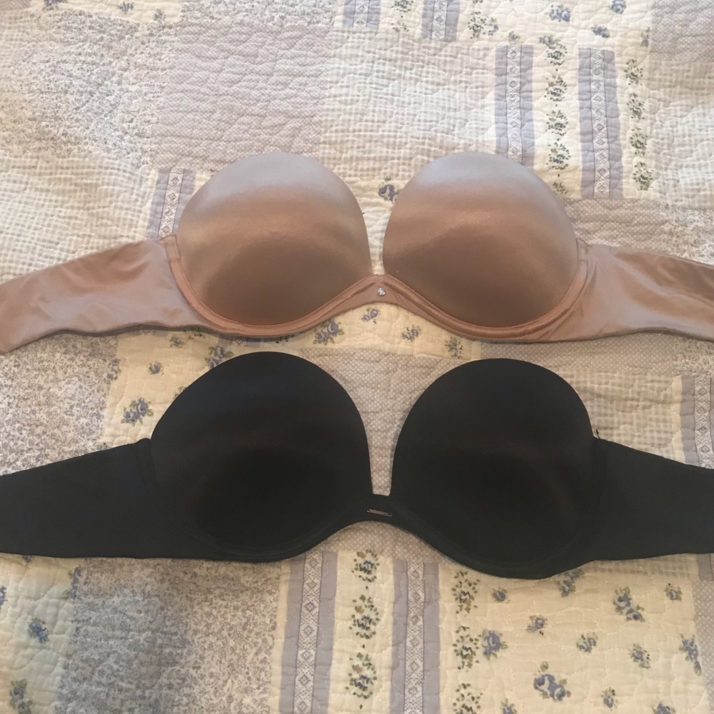 Victoria’s Secret strapless bras